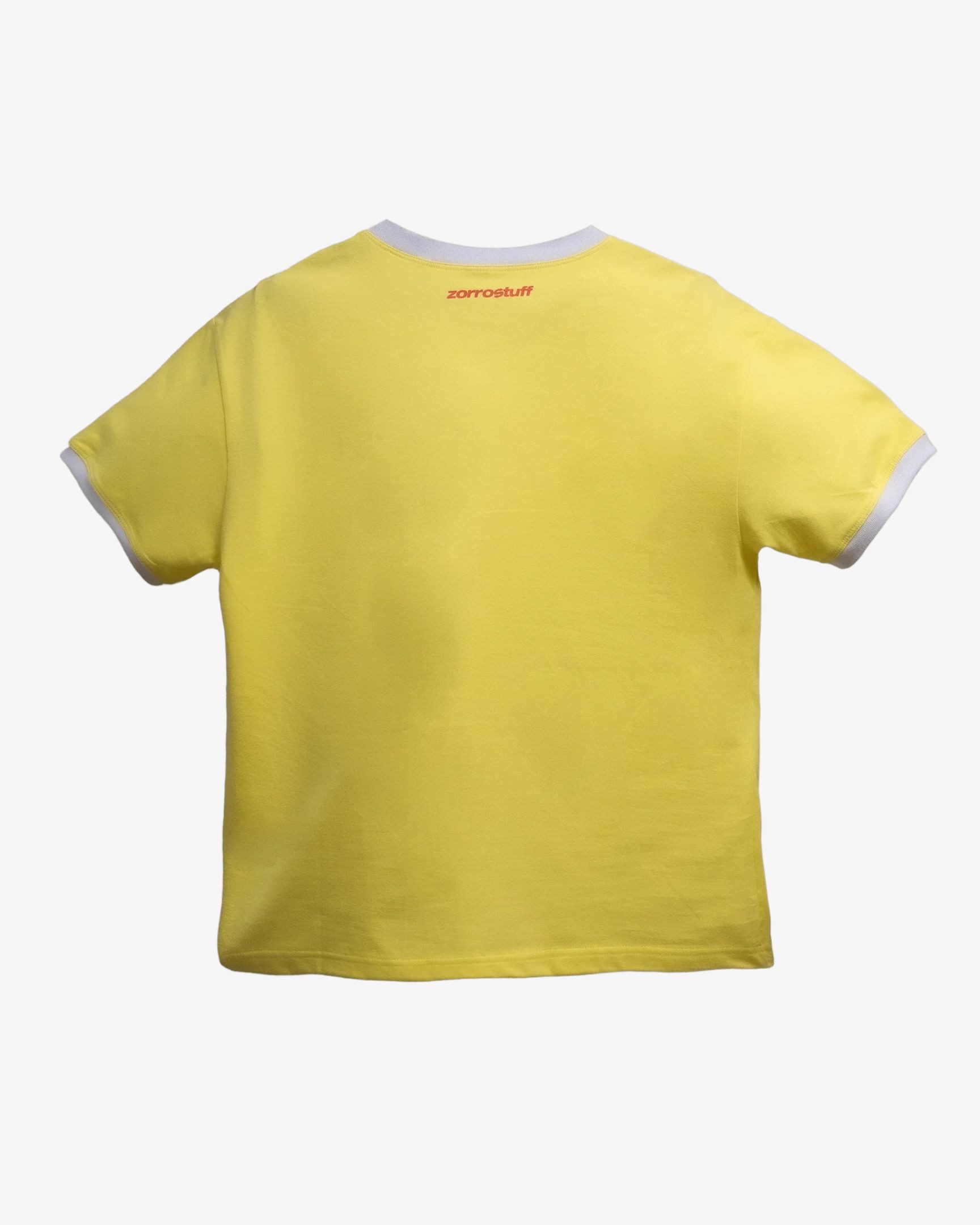 80s T-shirt Cherry Yellow