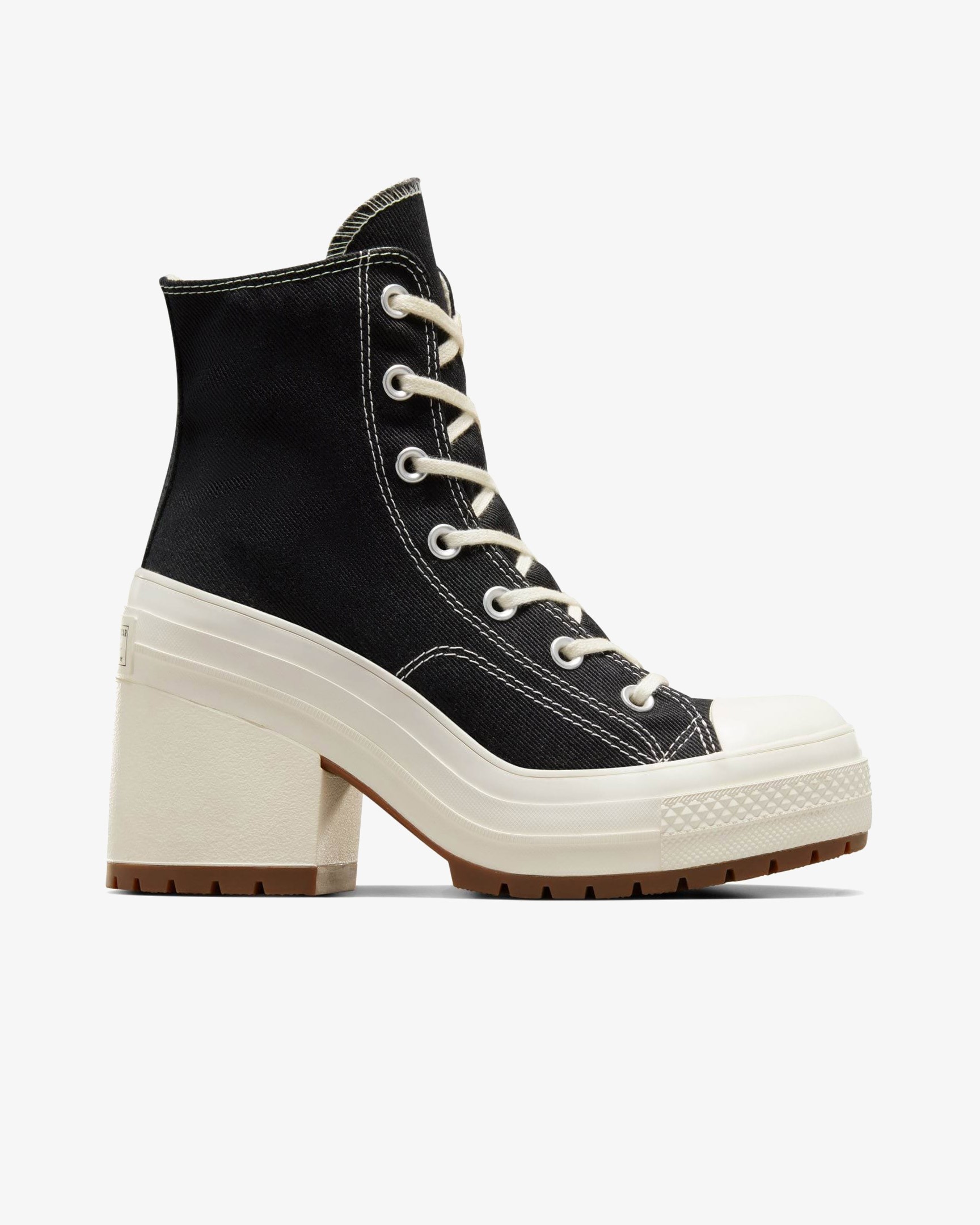 CHUCK 70 DE LUXE HEEL BLACK