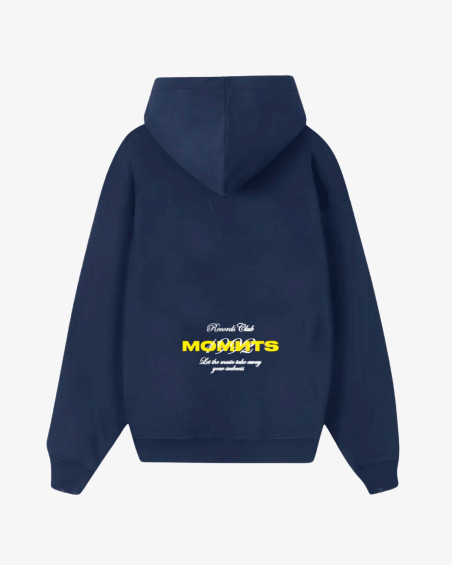 RECORDS HOODIE BLUE