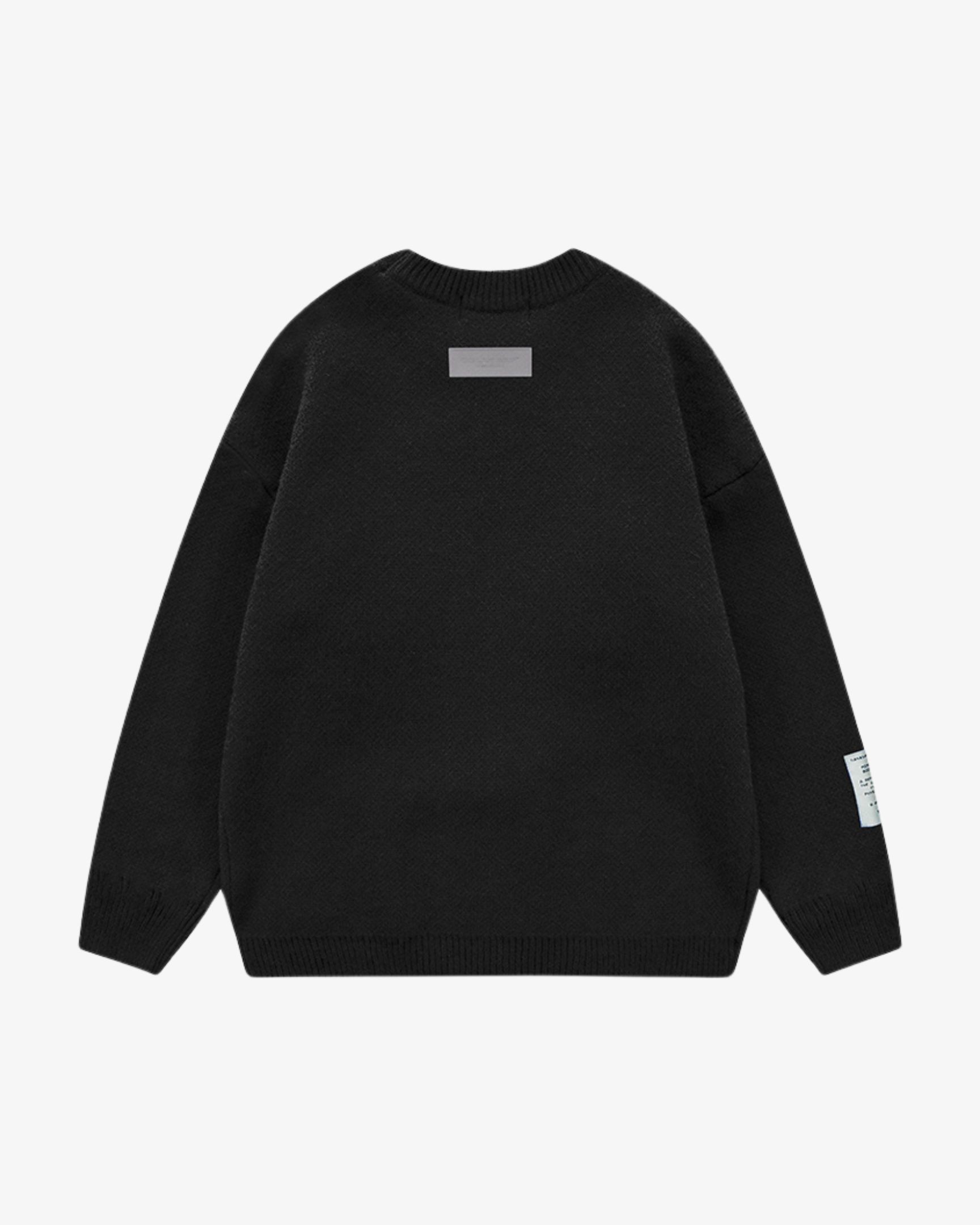 CREWNECK TEJIDO ARON BLACK