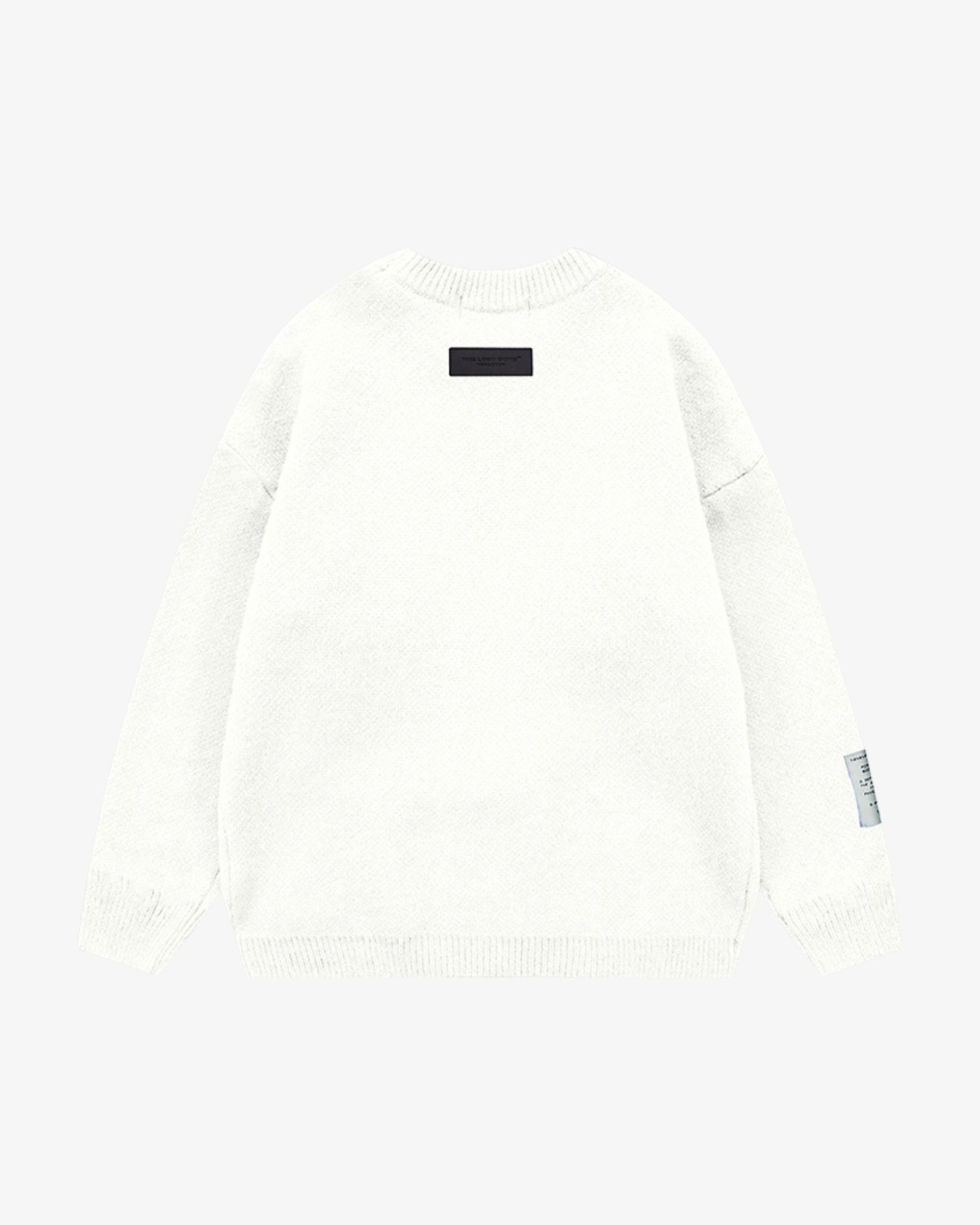 CREWNECK TEJIDO ARON WHITE