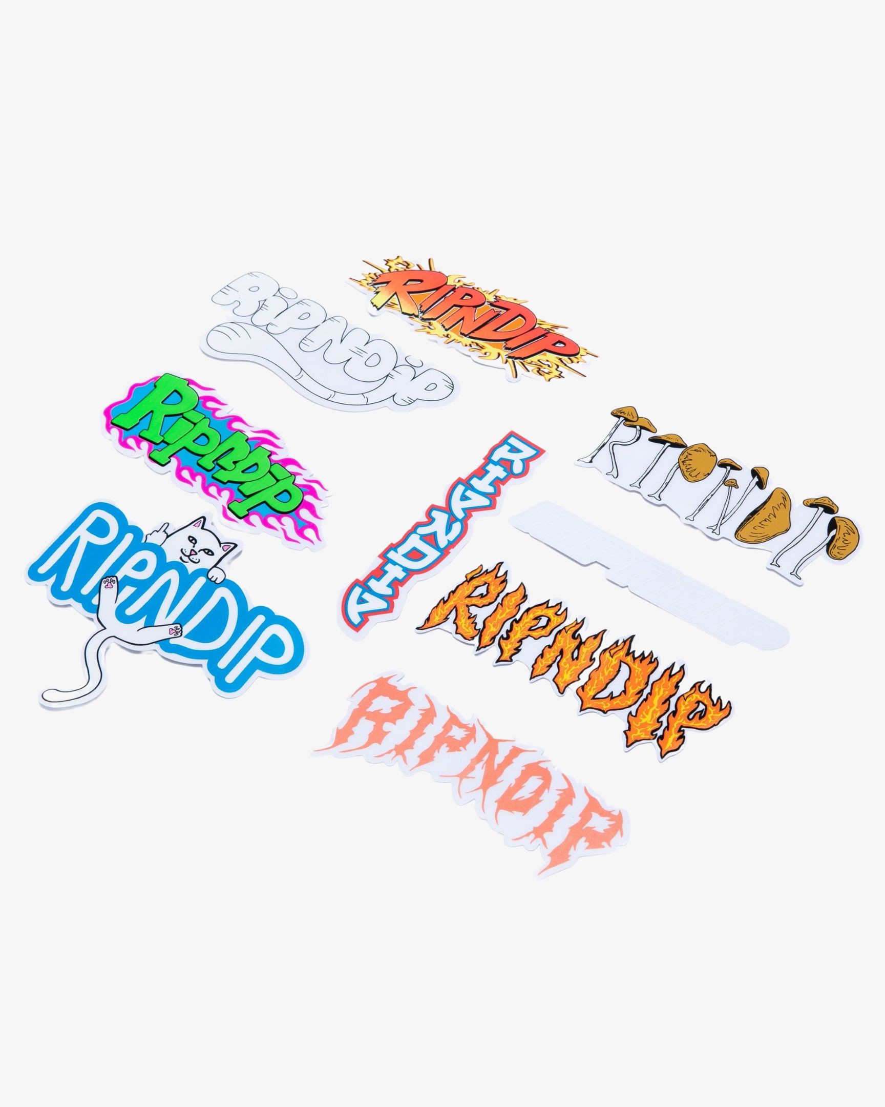 RIPNDIP LOGO STICKER PACK