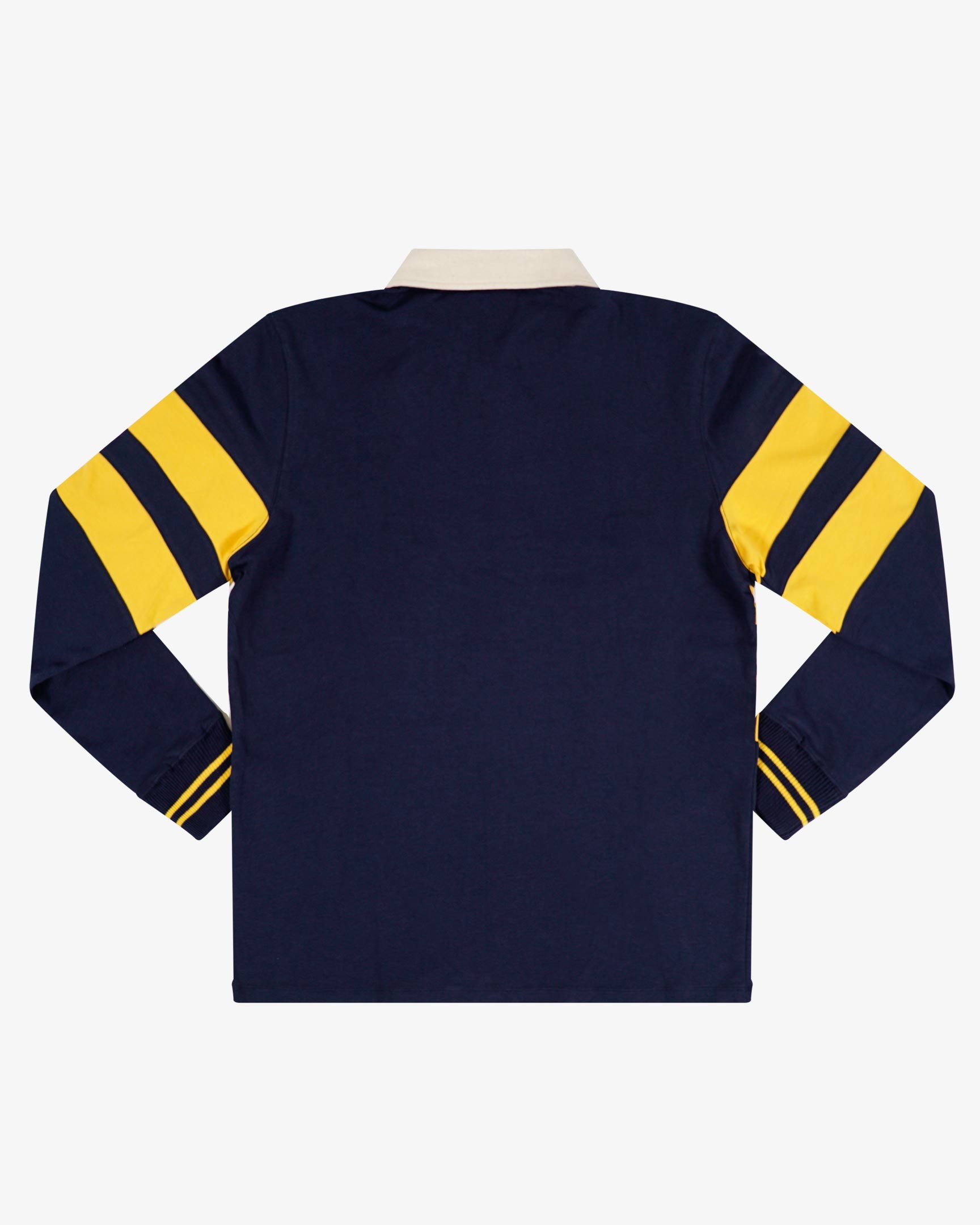 RUGBY SHIRT BLUE YELLOW