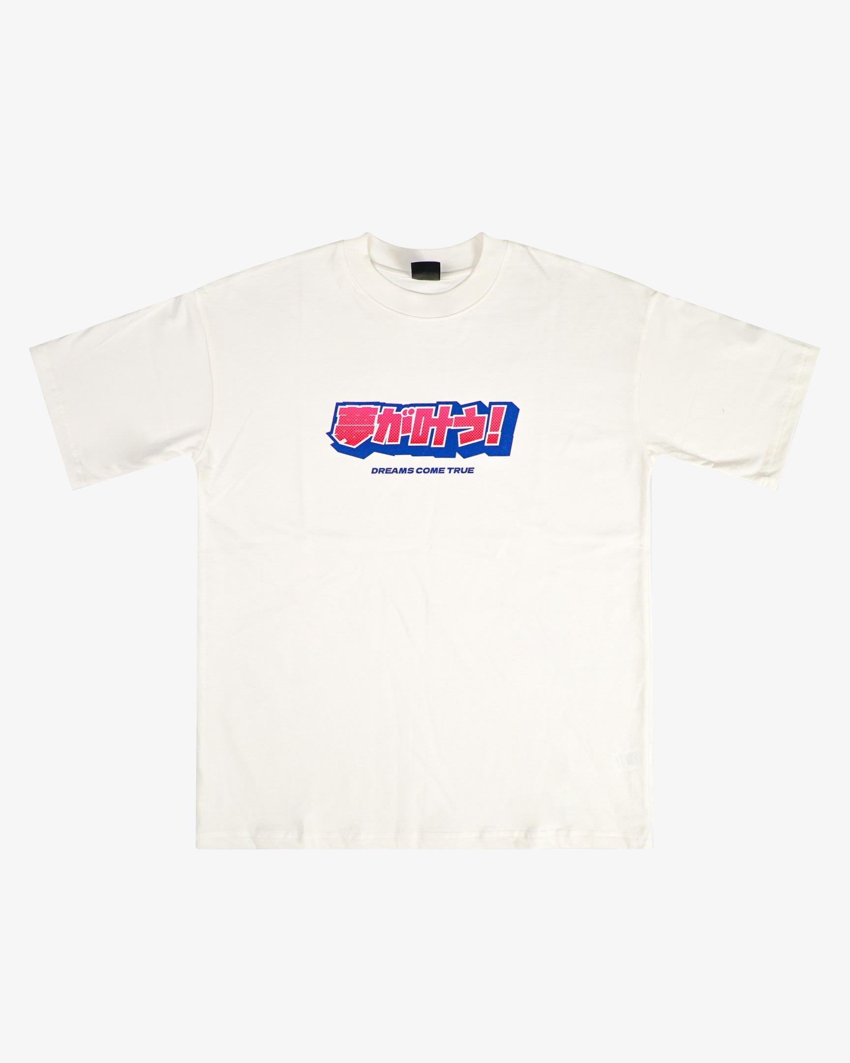 T-SHIRT OVERSIZED LETTERING WHITE