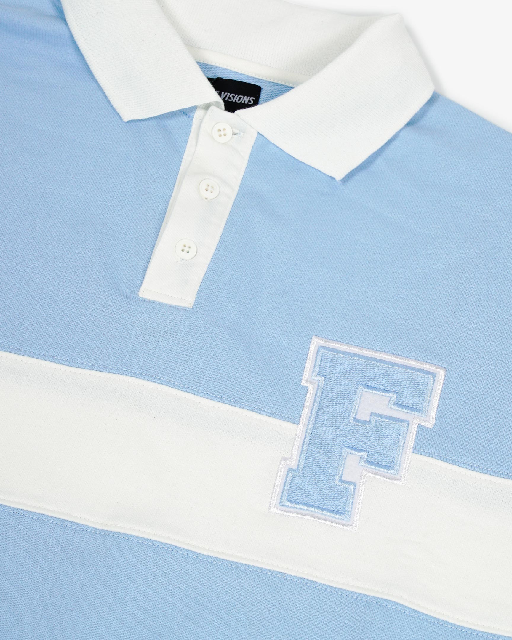 FUTURE LS T-SHIRT STRIPED LIGHT BLUE