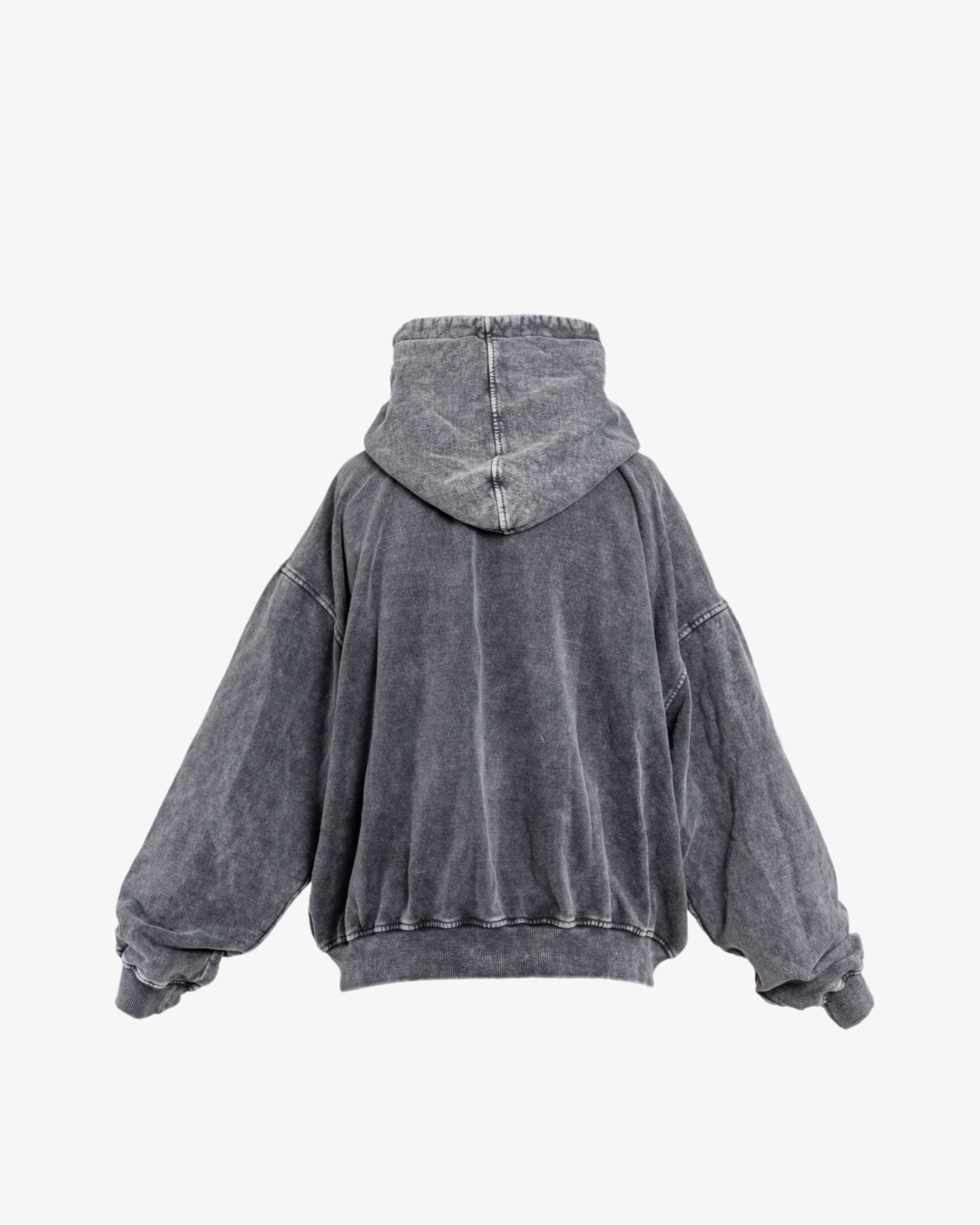 ZIP HOODIE GREY