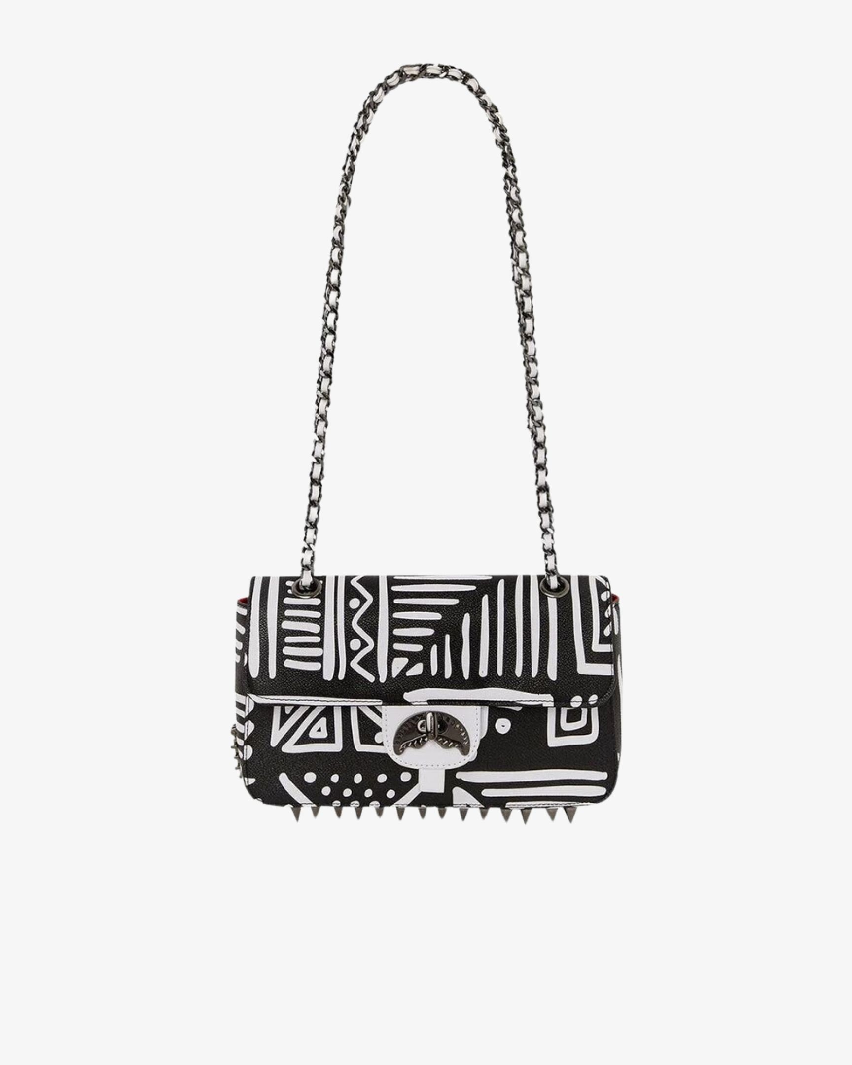 HANDBAG AI TRIBAL COURTURE TURN-LOCK